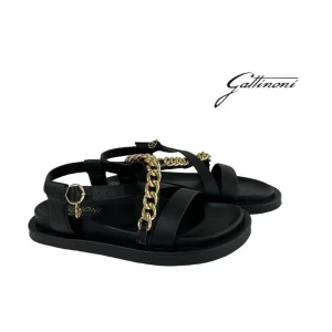 GATTINONI SANDALI CON ACCESSORIO DONNA