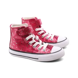 All Star glitter sneaker alta da bimba