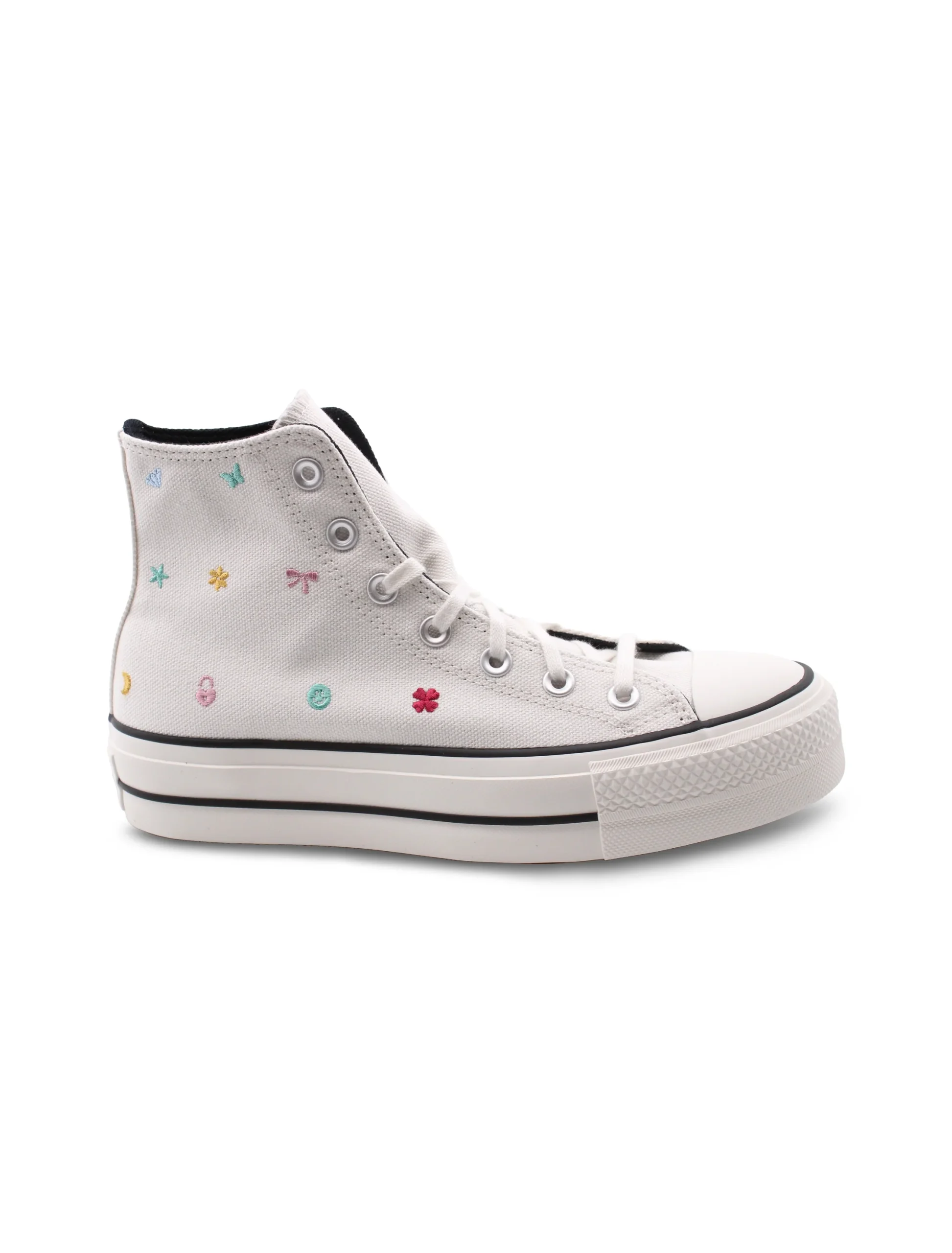 All Star Lift HI Flowers sneaker donna - immagine 3