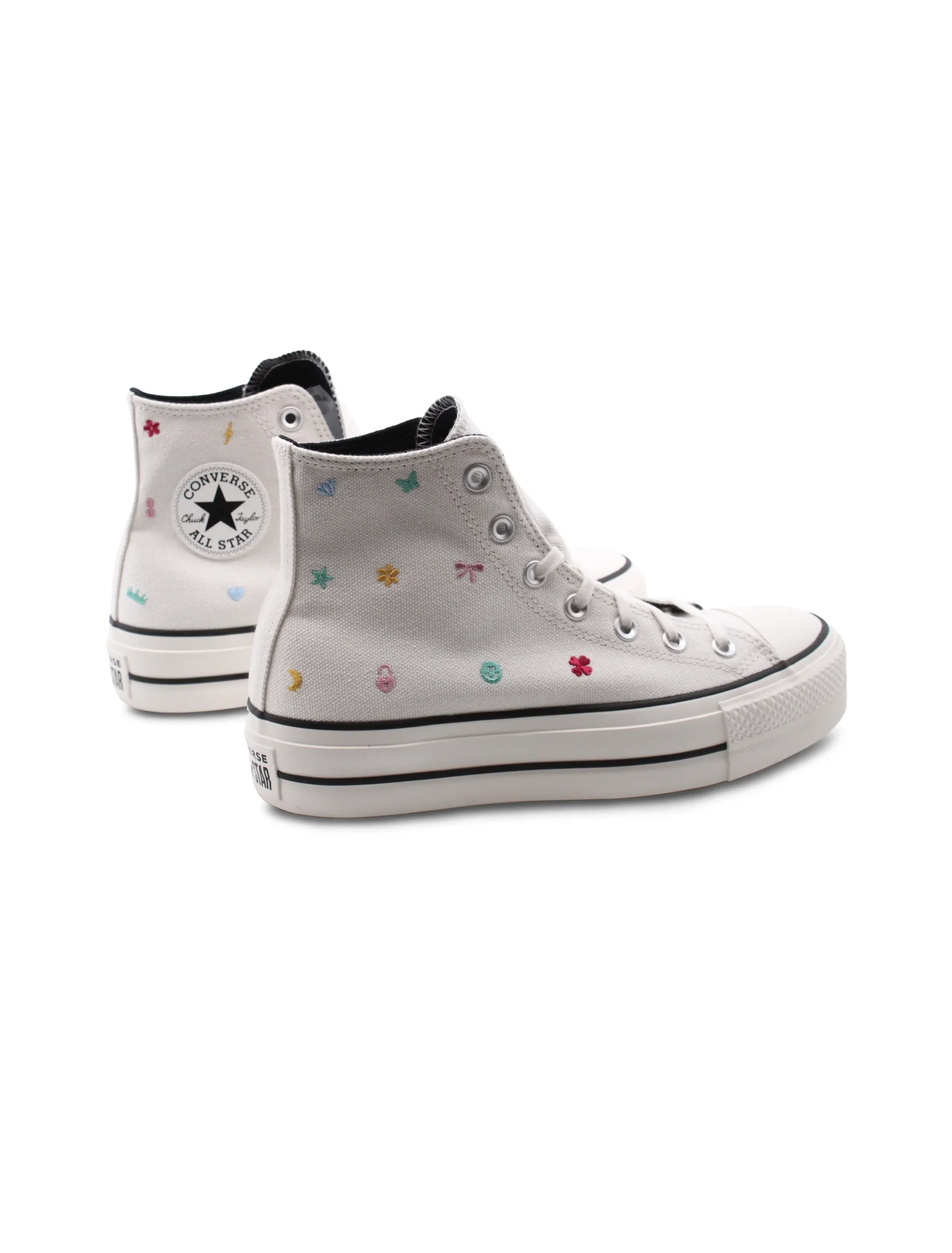 All Star Lift HI Flowers sneaker donna - immagine 4