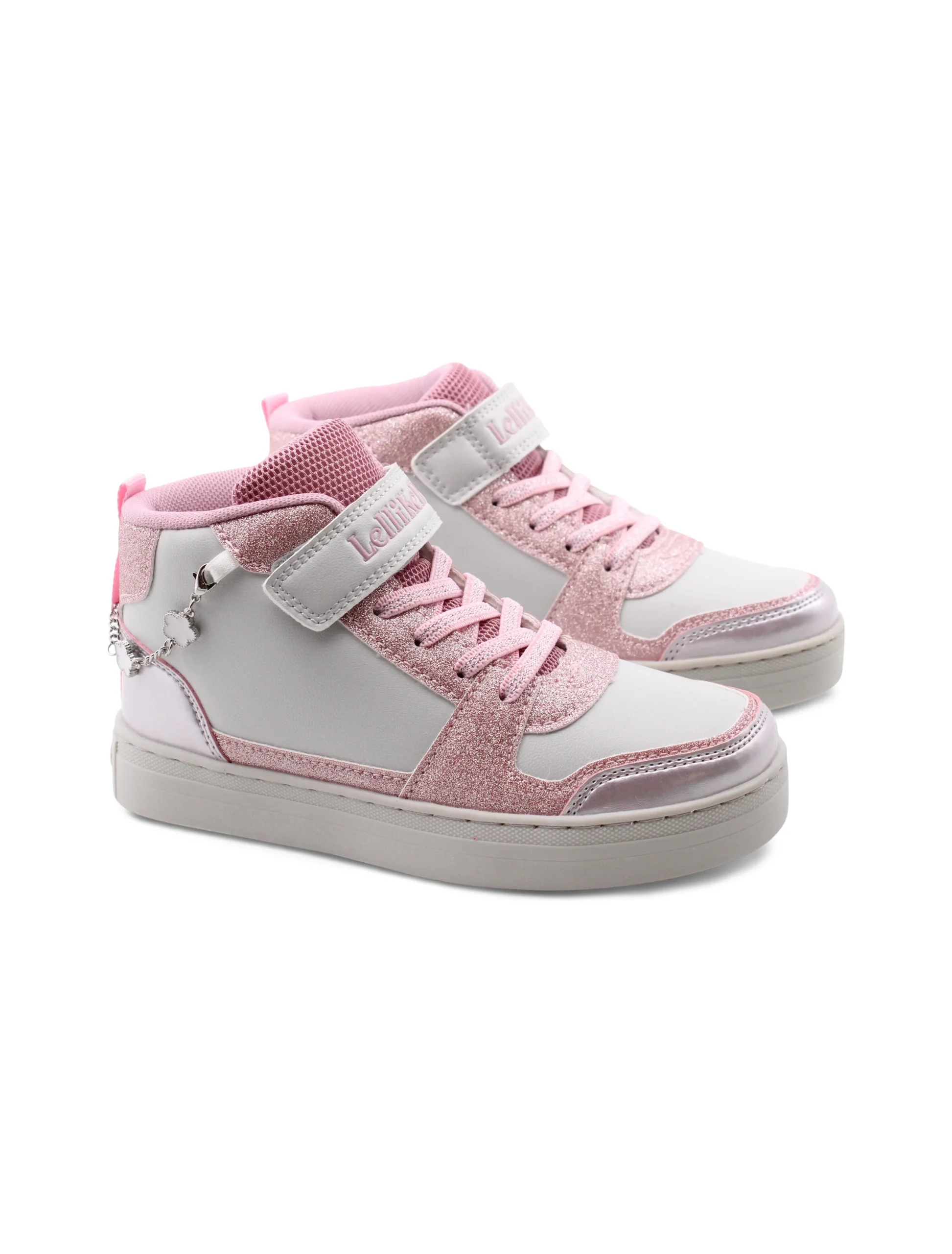 Gioiello sneaker alta con glitter bimba - immagine 7