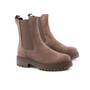 Chelsea boot scamosciato da donna