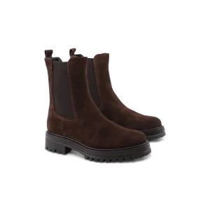 Chelsea boot scamosciato da donna