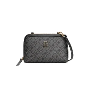 Monoplay Leather Mini Crossover borsa