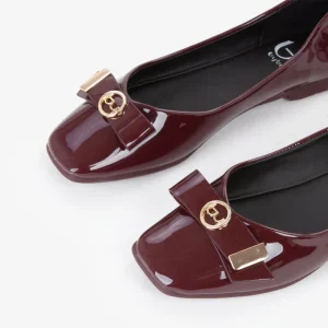 BYBLOS BALLERINA CALIS IN VERNICE BORDEAUX