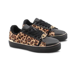 Kiki 01 sneaker animalier con morsetto