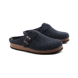 Ciabatta con fibbia da uomo