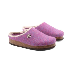 Ciabatta in feltro da donna