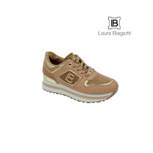 LAURA BIAGIOTTI SNEAKERS CAMEL