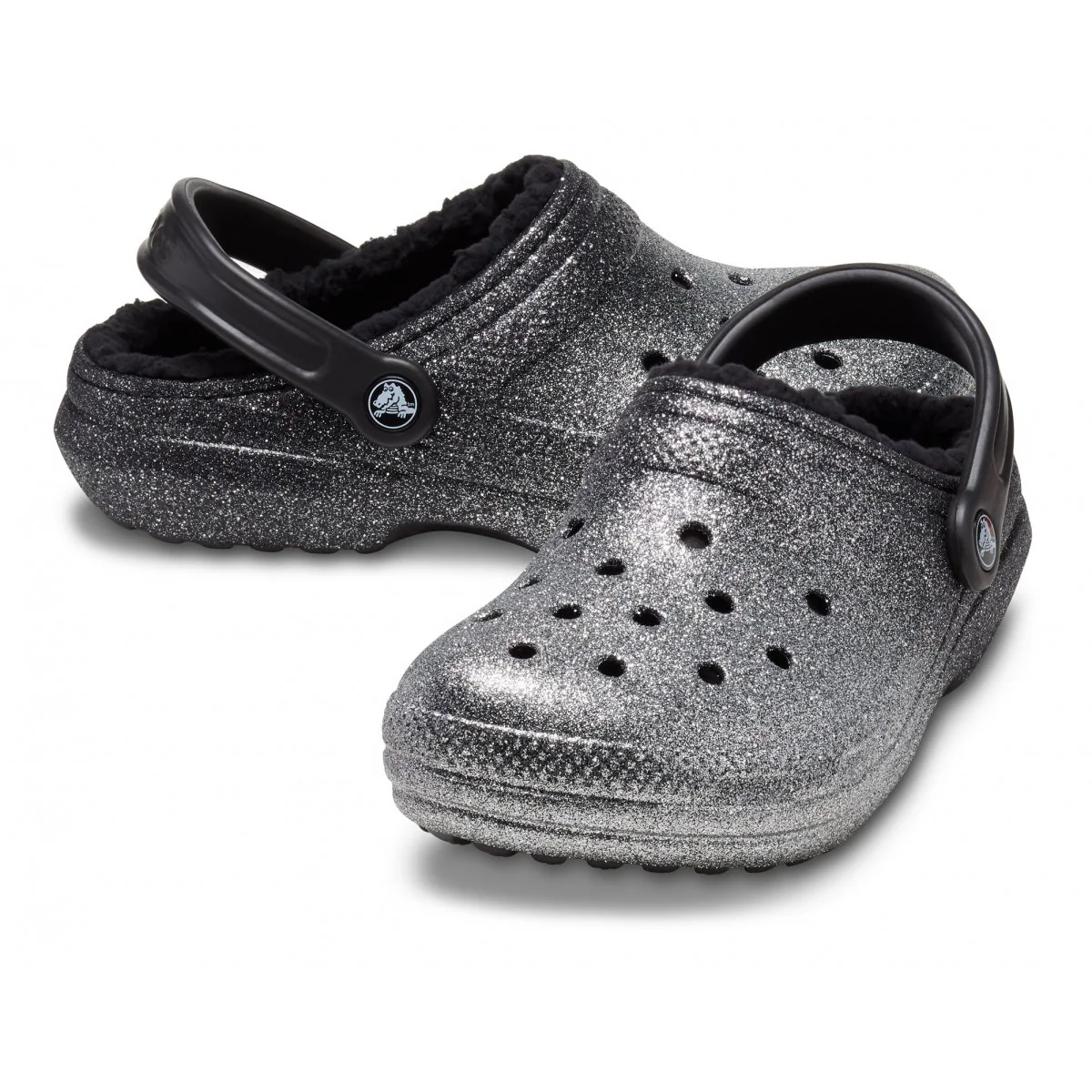 CROCS Classic Glitter Lined Clog sabot con pelliccetta FW COLLECTION - immagine 7
