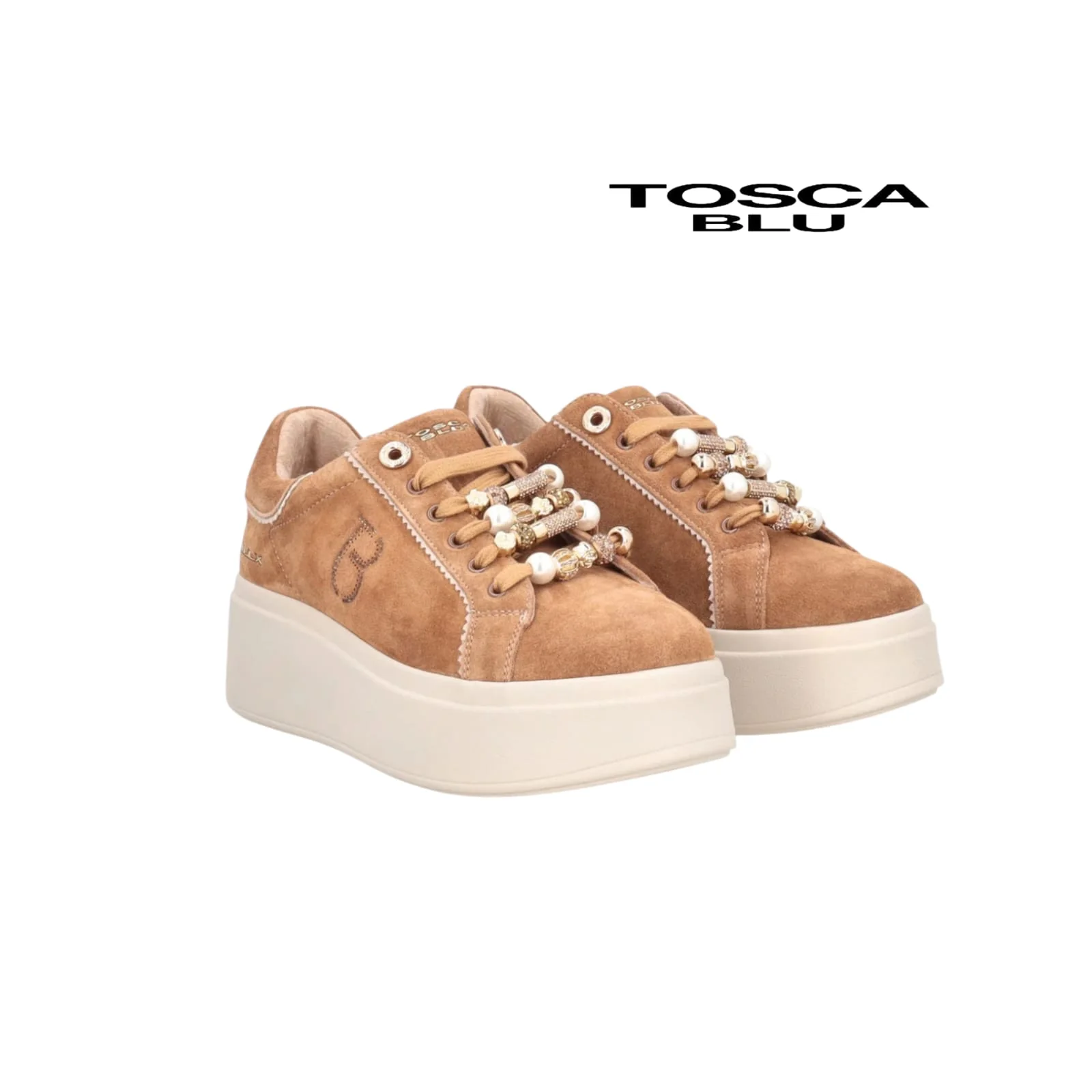 TOSCA BLU SNEAKERS CHARM CUOIO - immagine 2