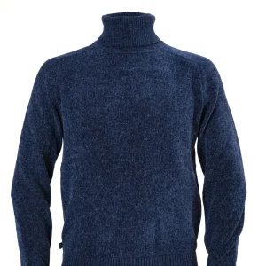 Dolcevita in Ciniglia Blu