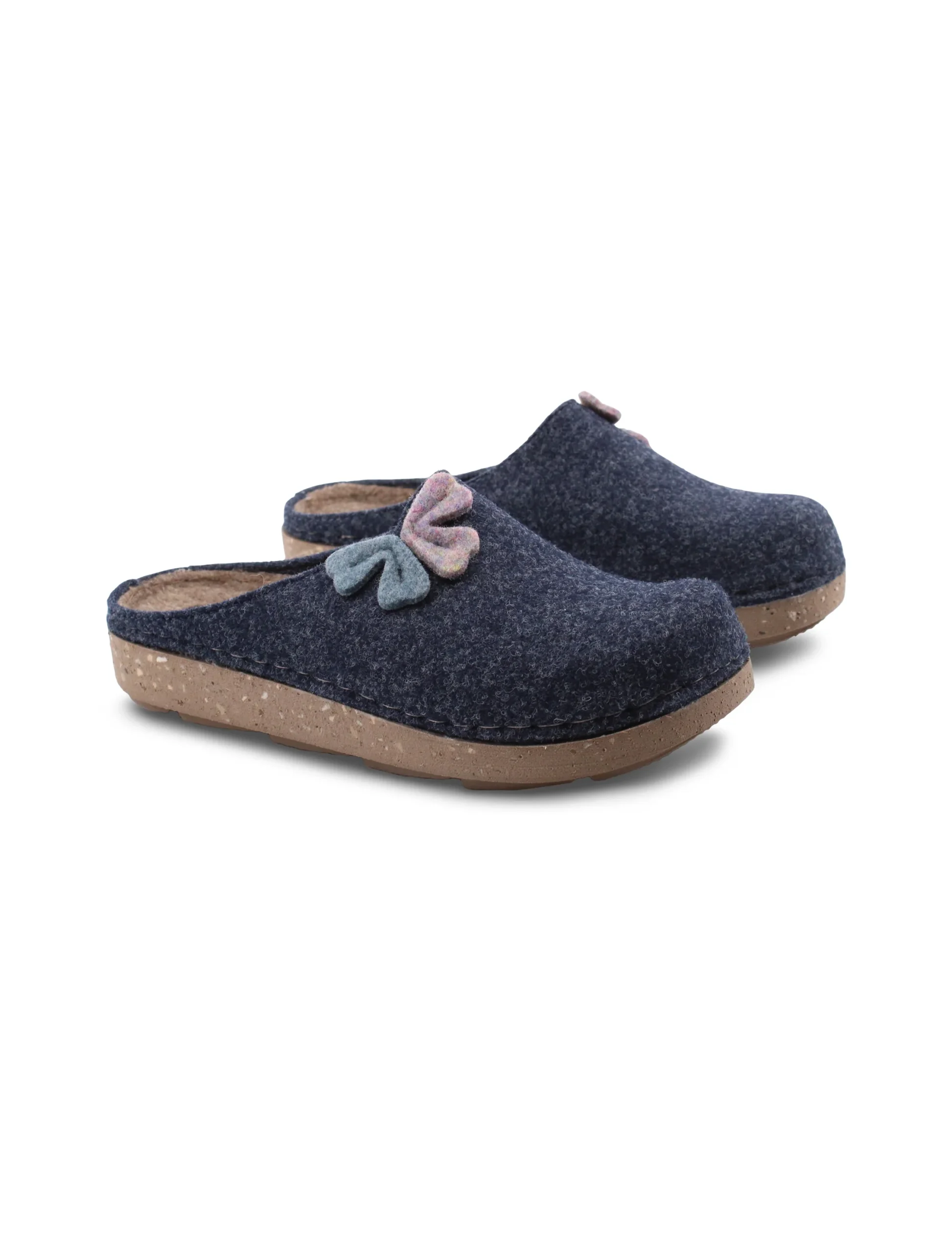 Ciabatta in feltro da donna