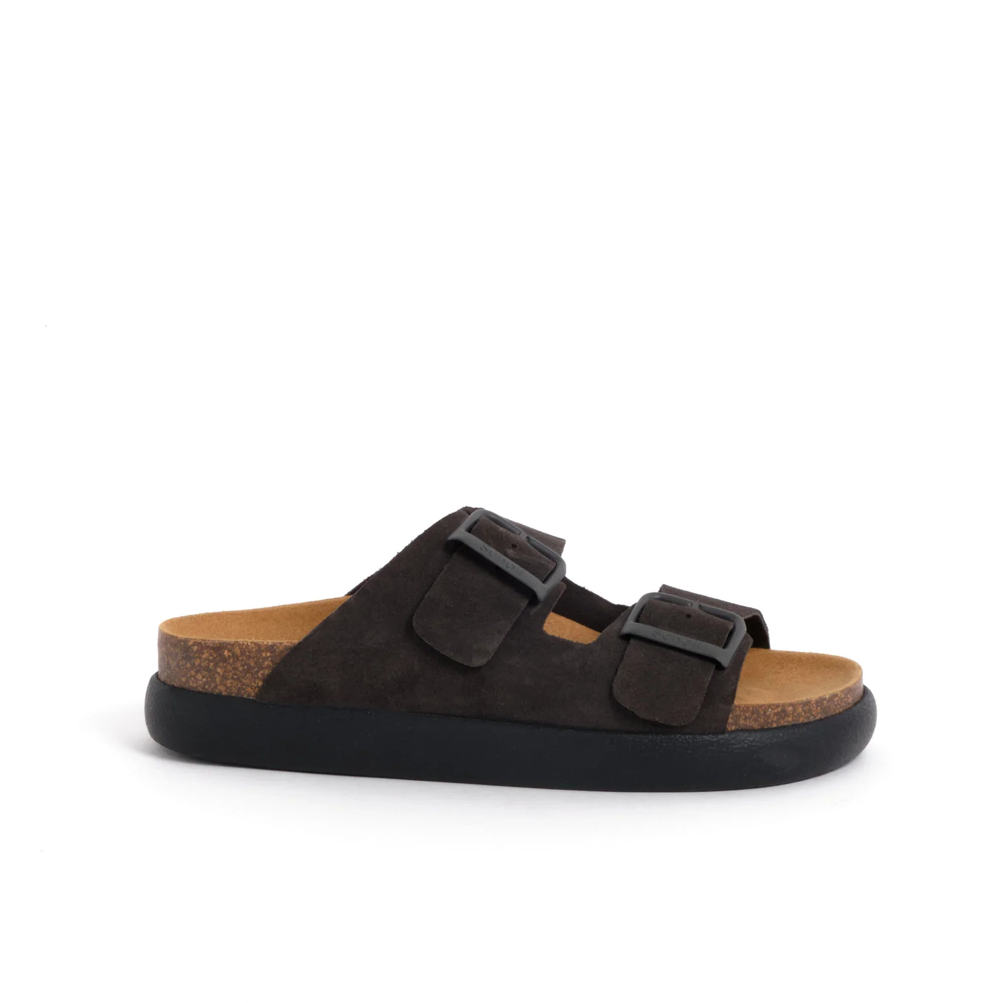 Scholl ciabatte in sughero nere - immagine 4