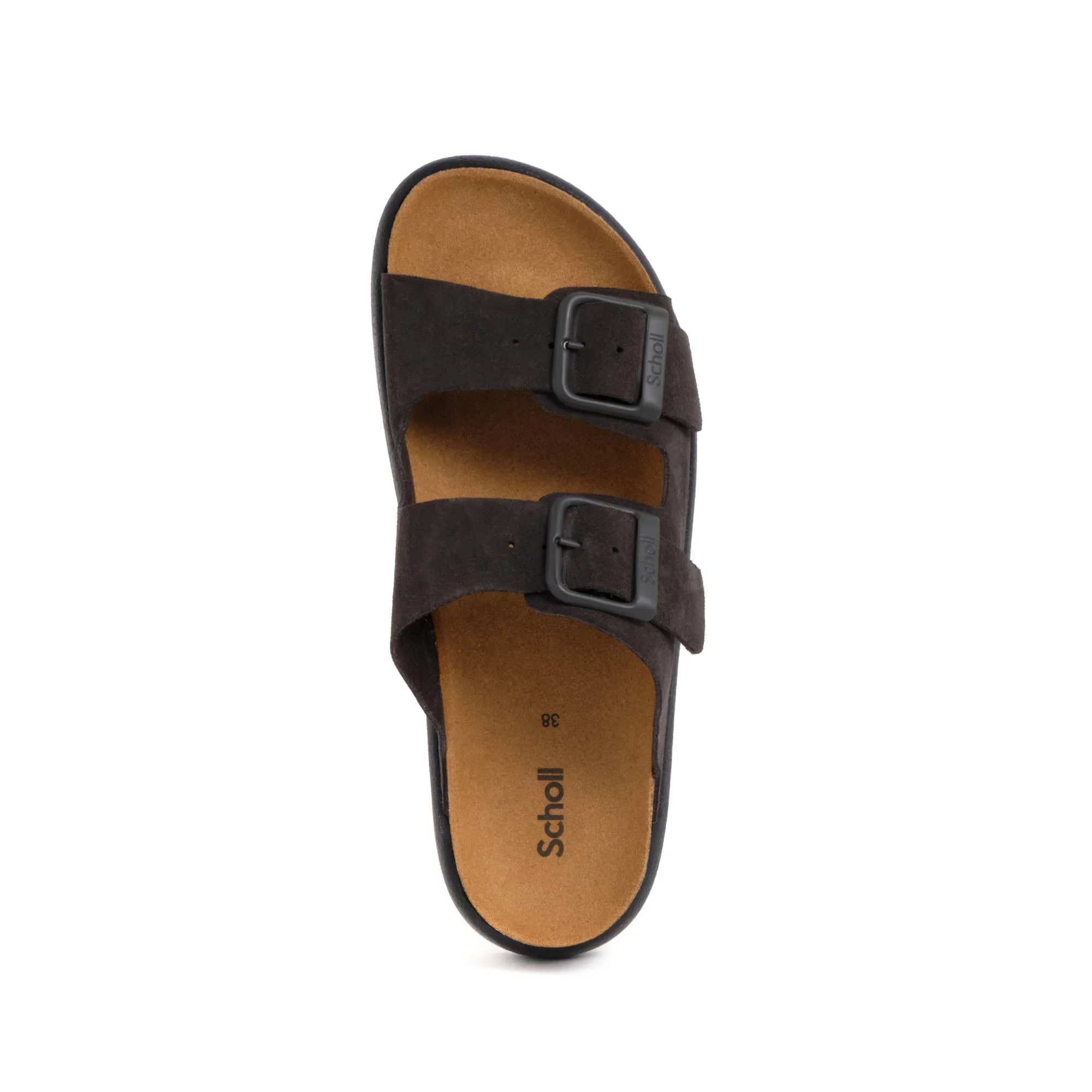 Scholl ciabatte in sughero nere - immagine 3