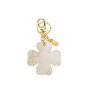 Portachiavi Alviero Martini 1^ Classe Donna Lucky Love Geo White