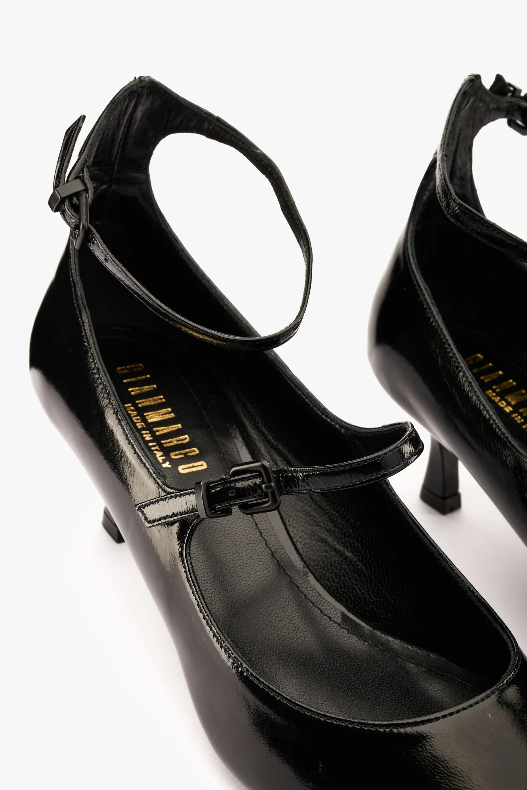 Décolleté cinturino nero - immagine 4