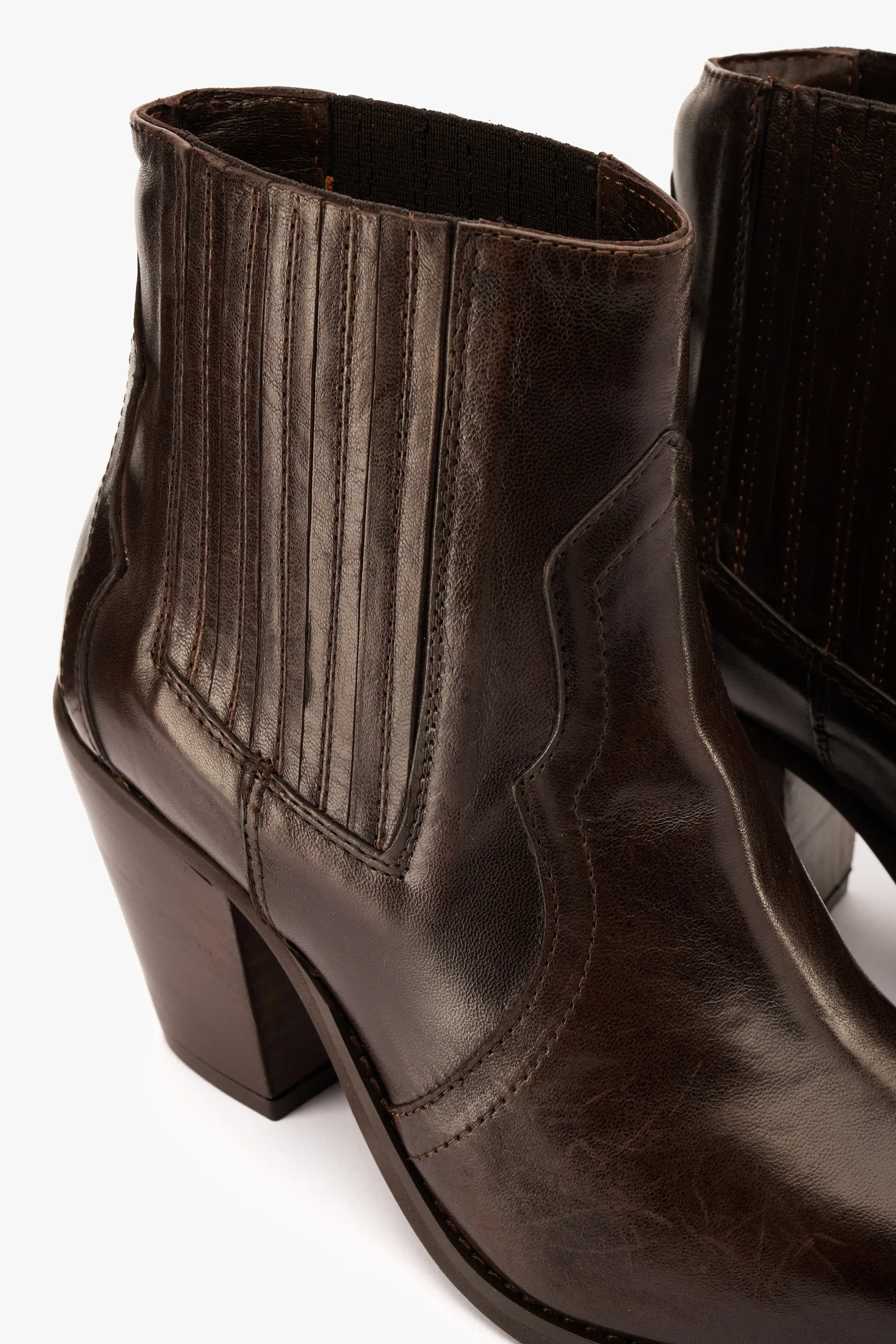 Stivaletto texano testa moro - immagine 4