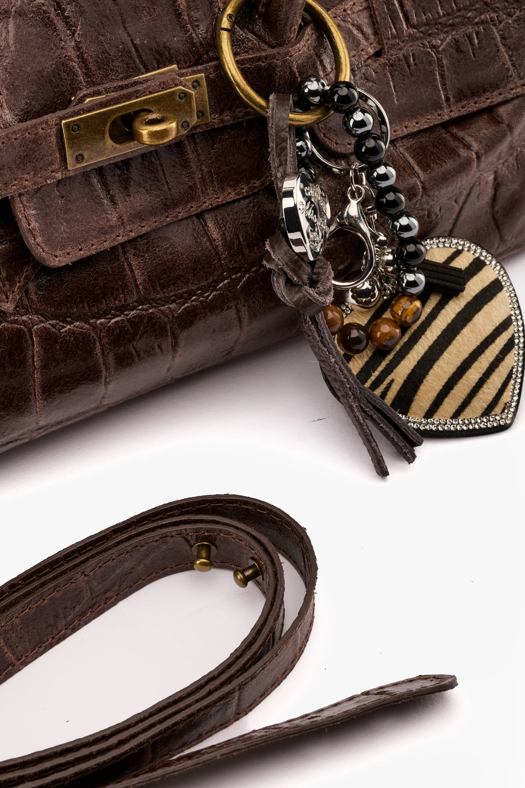 Borsa a spalla cocco moro - immagine 4