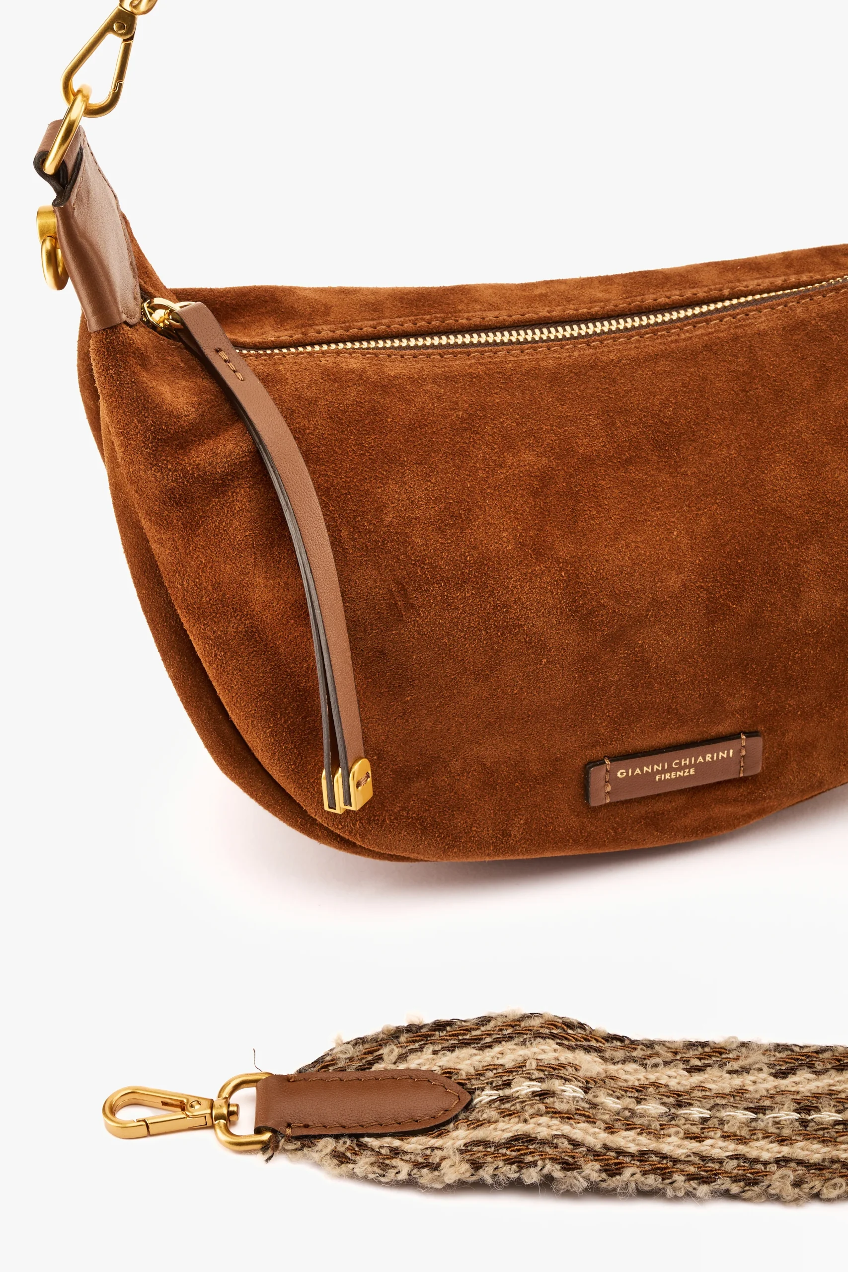 Borsa Aisha cognac - immagine 4