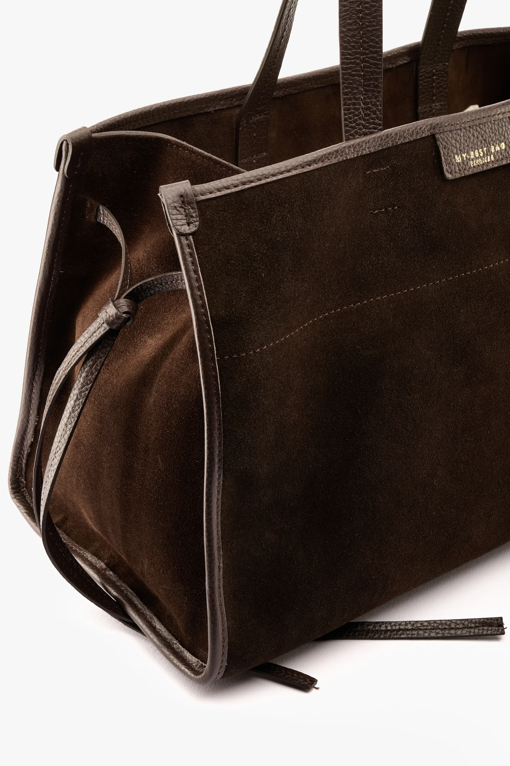 Borsa Diva suede chocolate - immagine 4