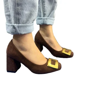 GOLD&GOLD DECOLLETTE CUOIO MARRONI