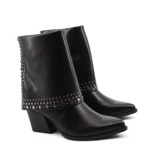 Stivaletto texano con risvolto da donna