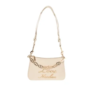 Borsa a Spalla Love Moschino Donna Lovely Chain Avorio