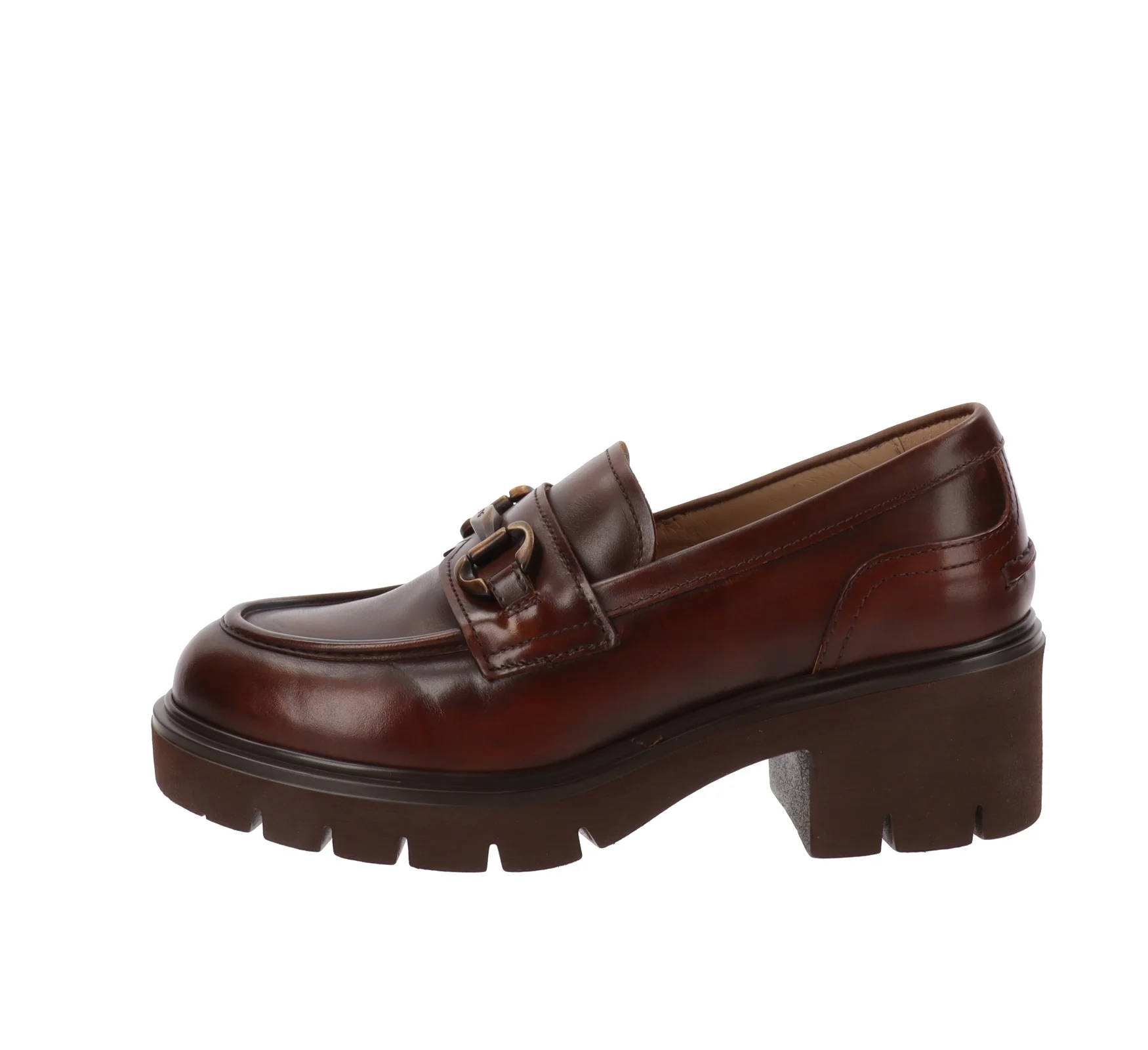 NeroGiardini - Mocassini Donna in Pelle - immagine 8