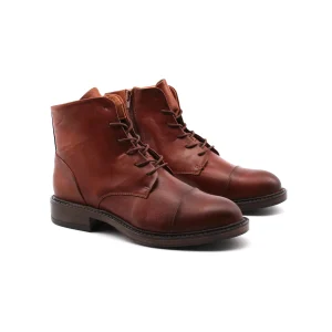 Stivaletto con lacci da donna