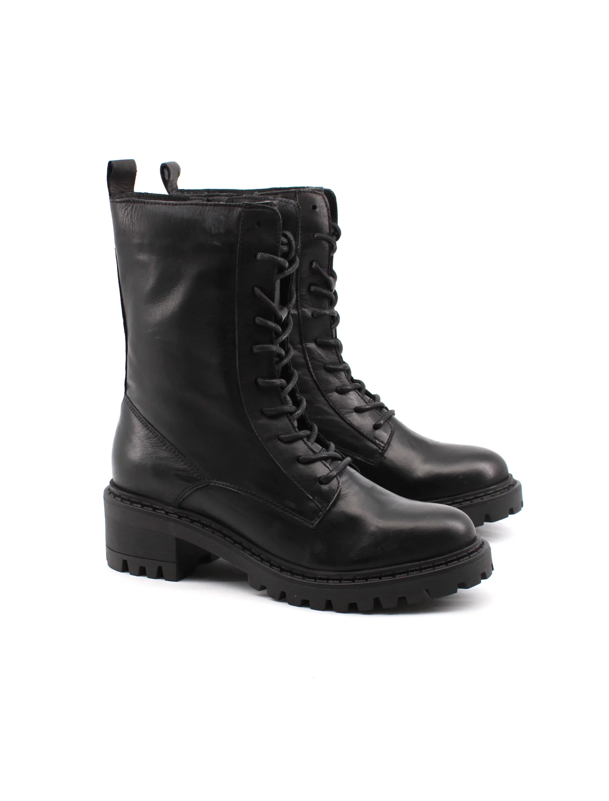 Anfibio donna in vera pelle con tacco