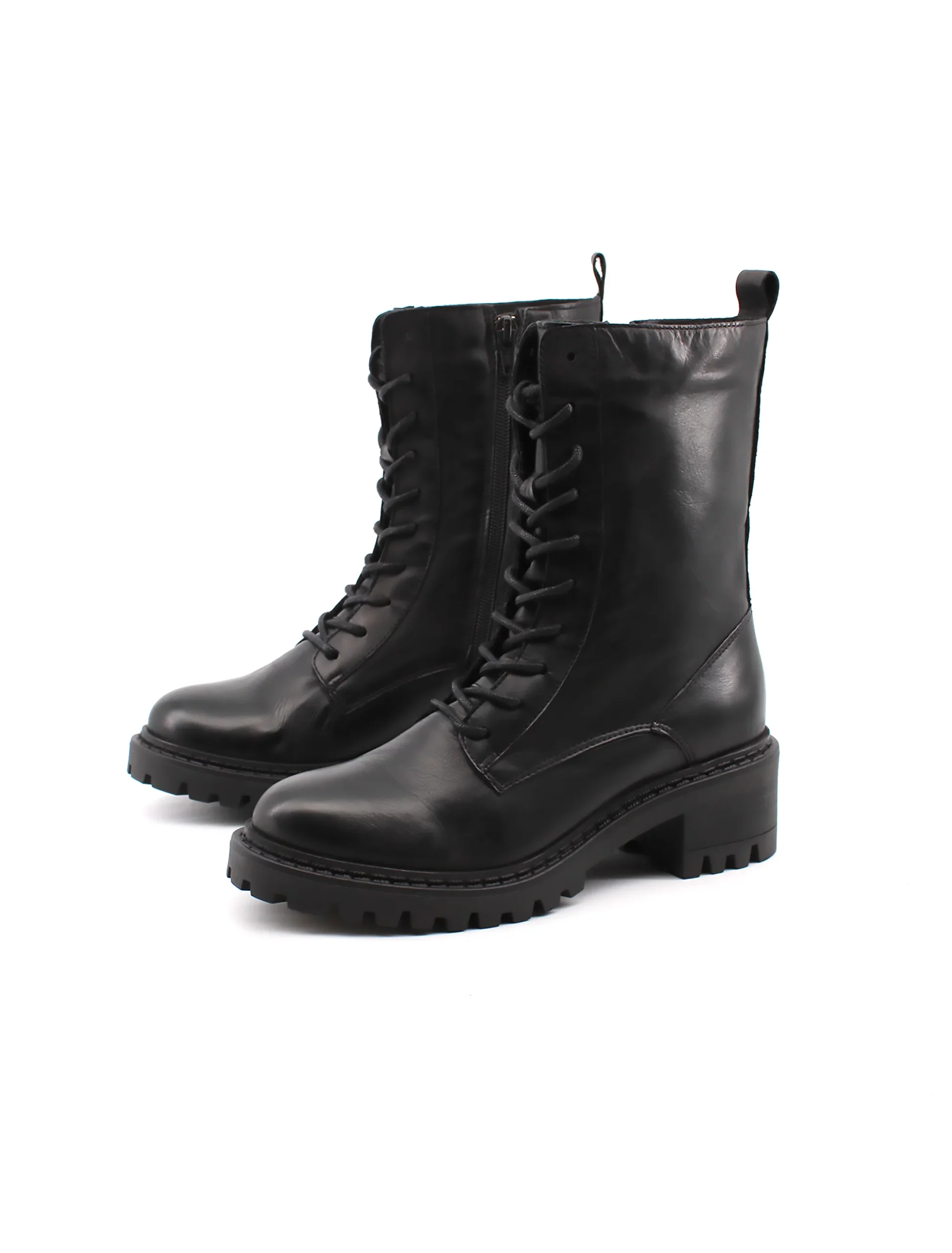 Anfibio donna in vera pelle con tacco - immagine 4