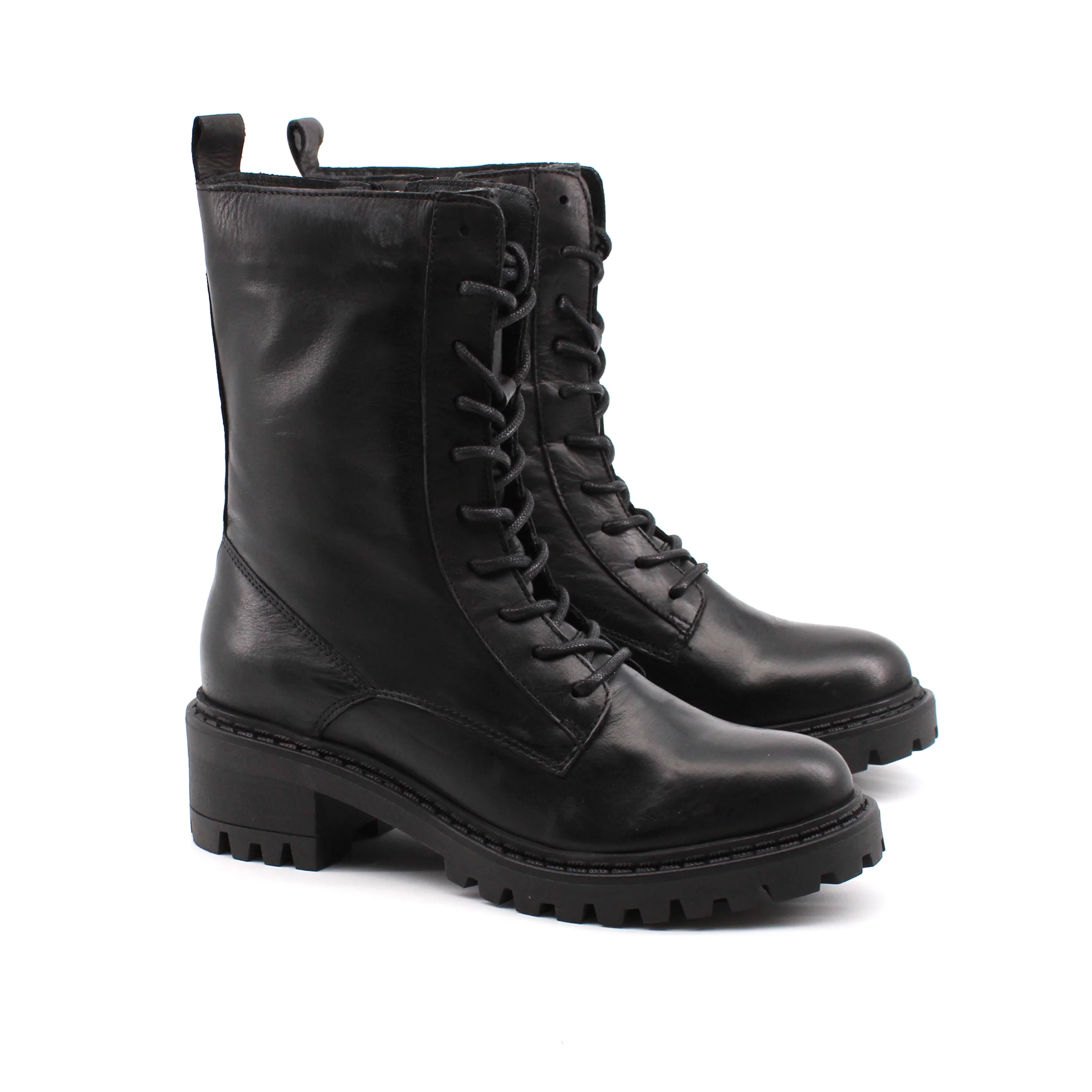 Anfibio donna in vera pelle con tacco - immagine 7