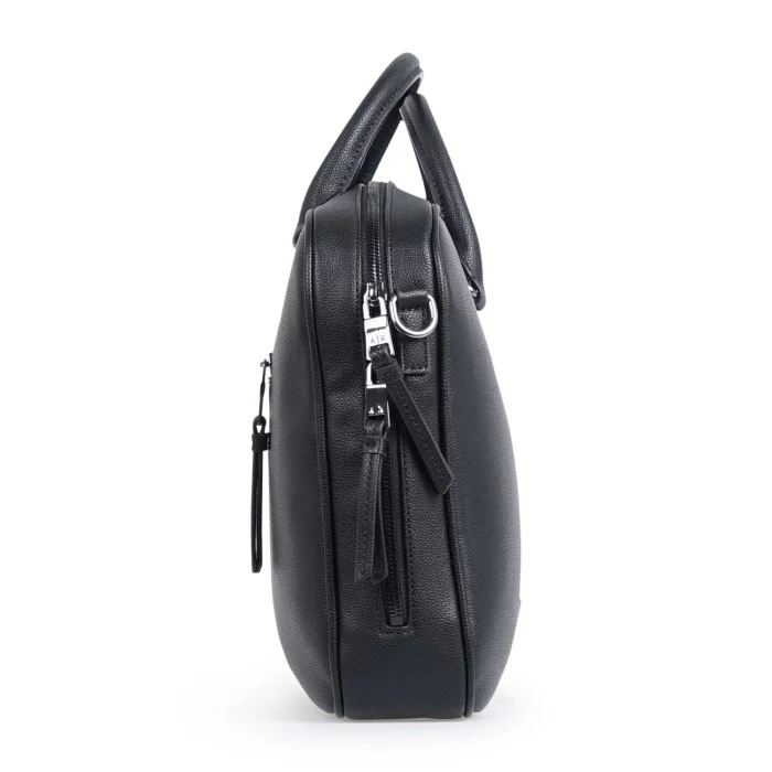 Armani Exchange valigetta ventiquattrore nera - immagine 3