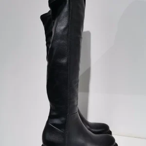 Metisse Stivale Gambale Alto donna in pelle nero