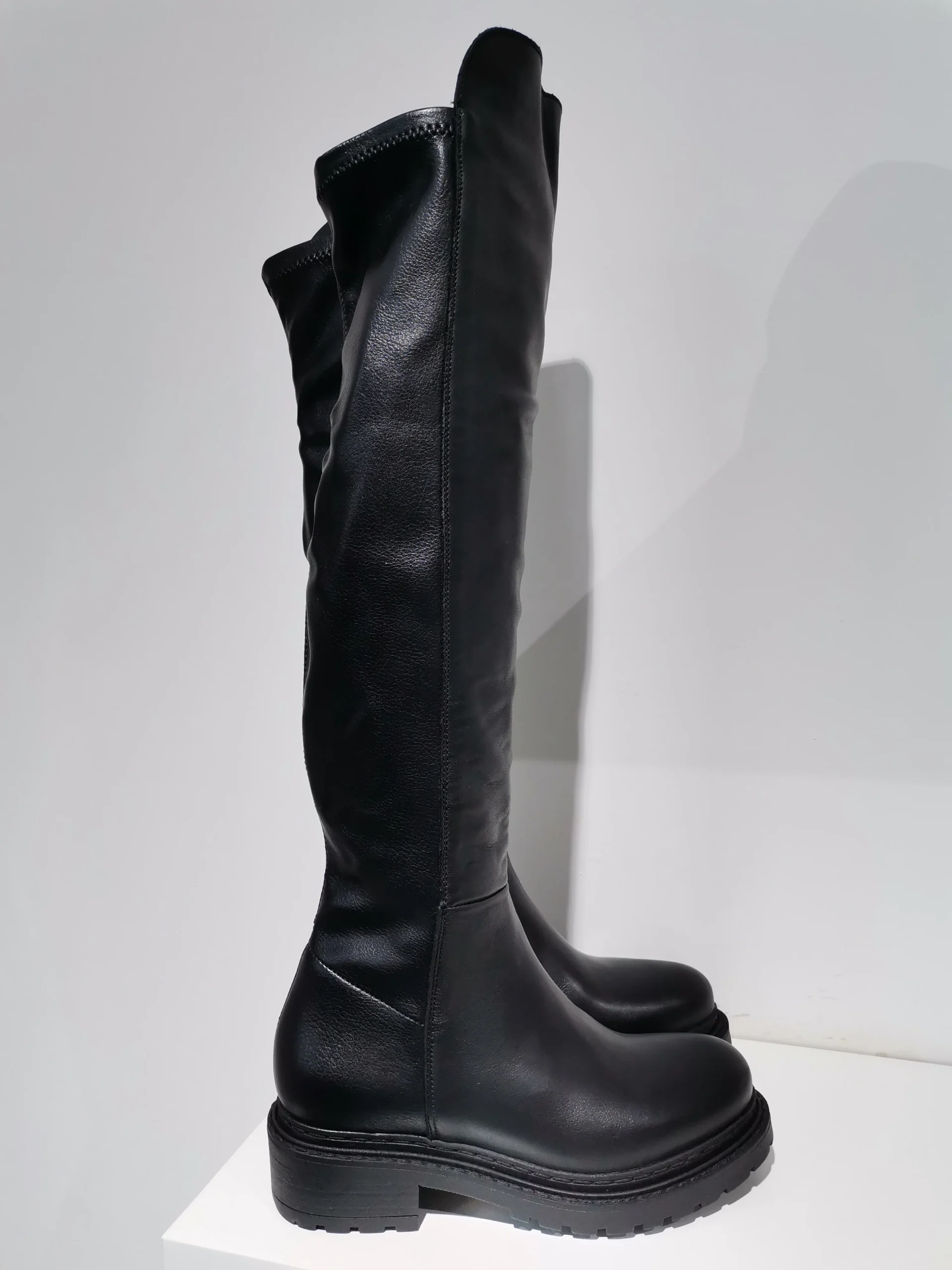 Metisse Stivale Gambale Alto donna in pelle nero - immagine 2