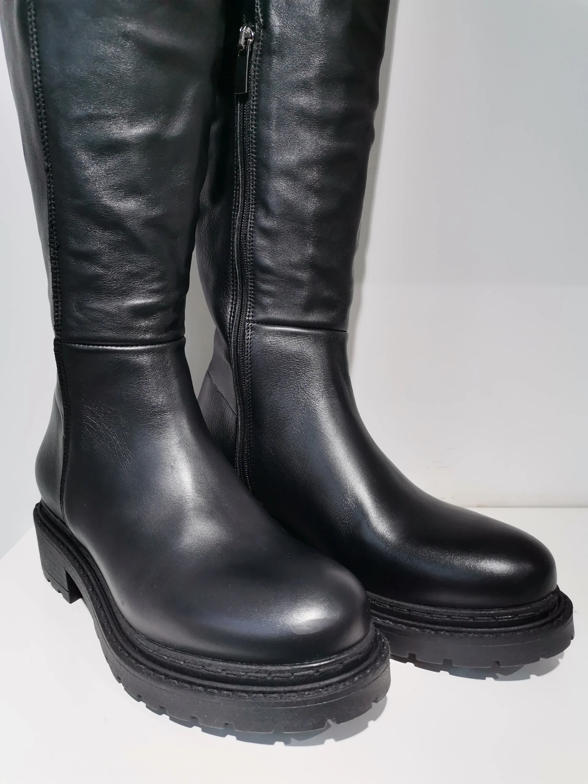 Metisse Stivale Gambale Alto donna in pelle nero - immagine 5