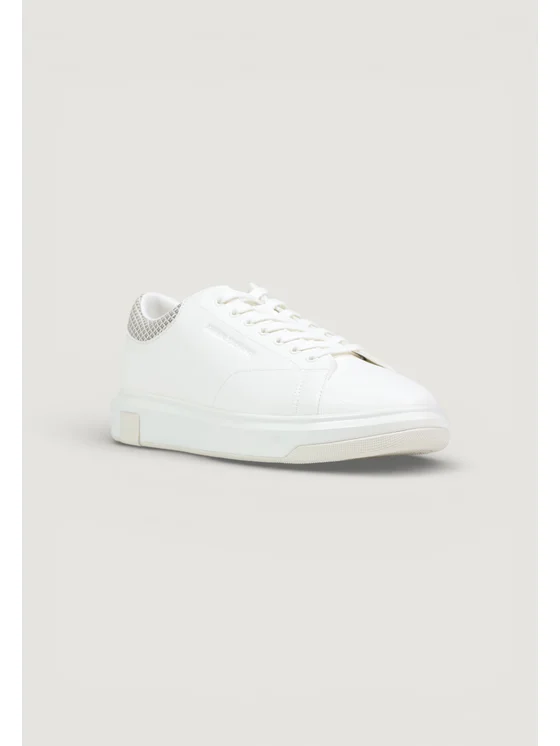 Armani Exchange sneakers bianche con dettagli sul retro - immagine 3