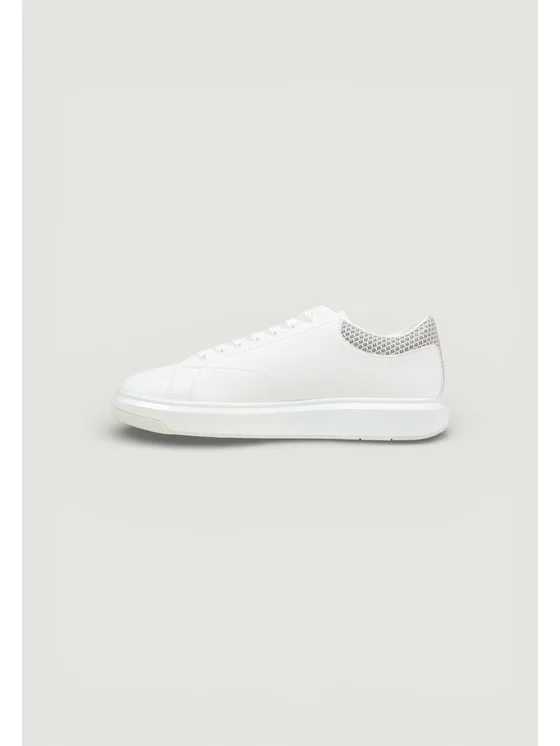 Armani Exchange sneakers bianche con dettagli sul retro - immagine 4