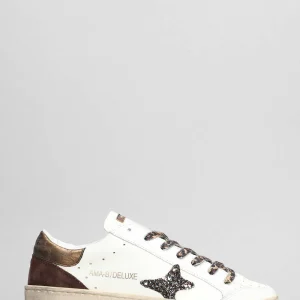 AMA BRAND sneakers donna bianche in pelle artigianali
