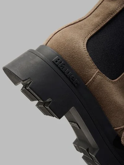 Blauer stivaletti donna chelsea tortora e neri con fibbia KIMMEL11 - immagine 5