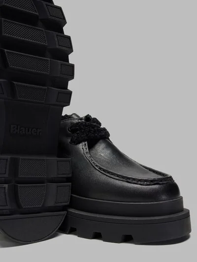 Blauer mocassini neri donna platform KIMMEL09-LEA - immagine 4