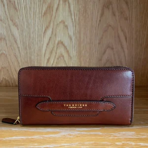 Portafoglio zip round donna-THE BRIDGE