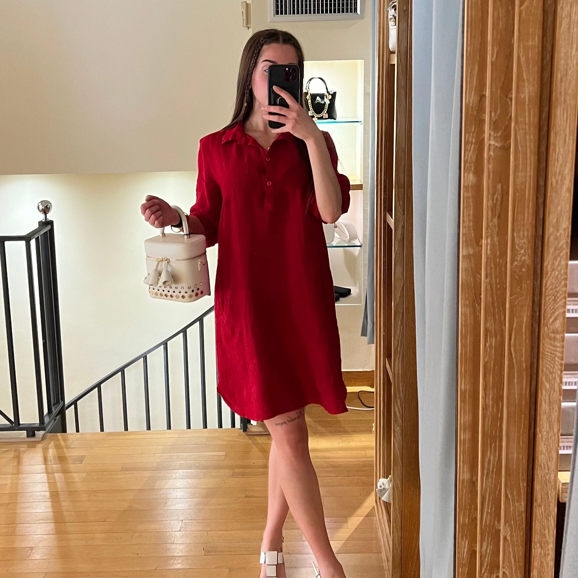 Vestito in lino-DISTINTO - immagine 3