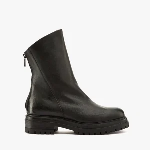 Stivaletto pelle nera