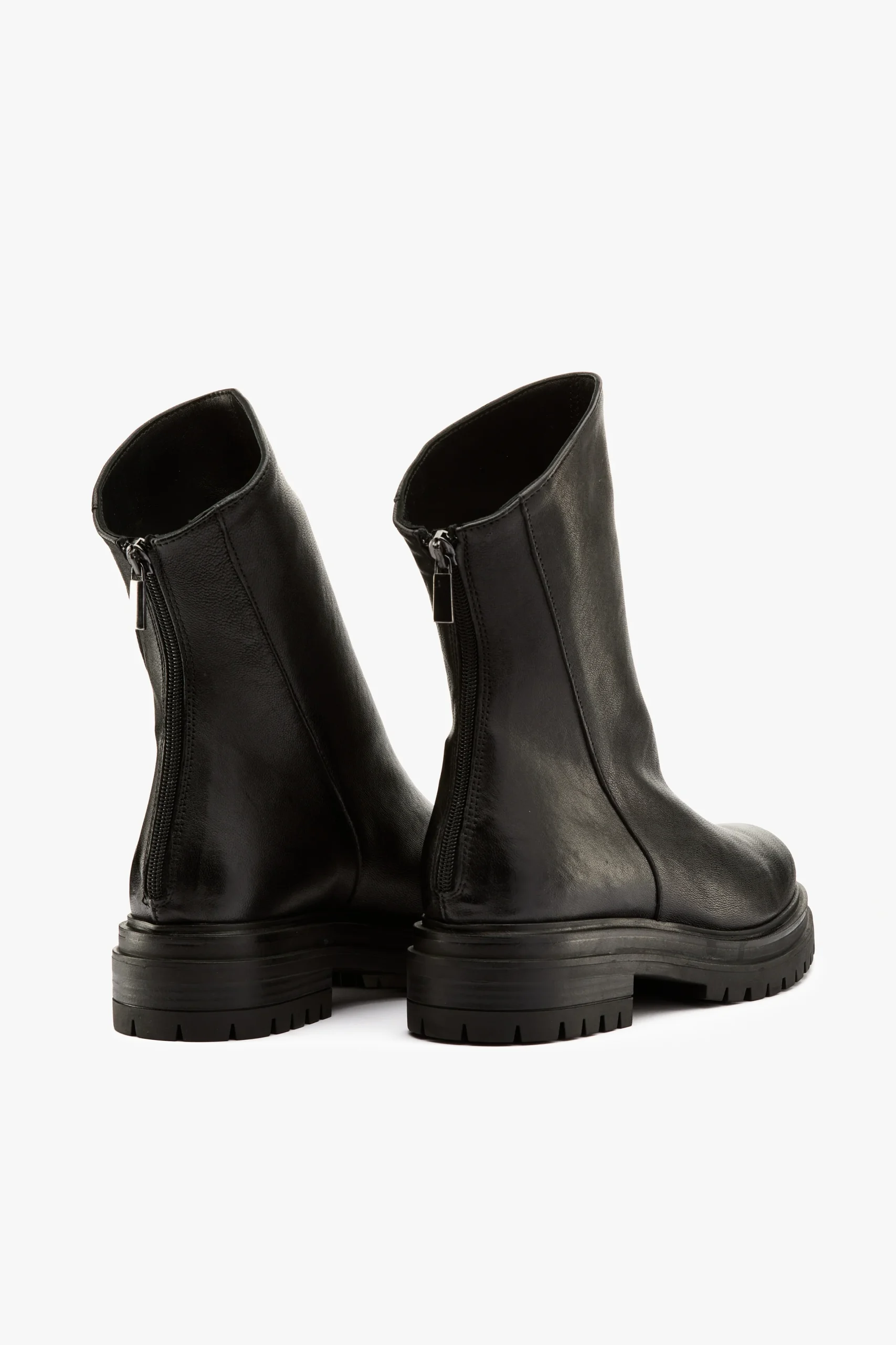 Stivaletto pelle nera - immagine 5