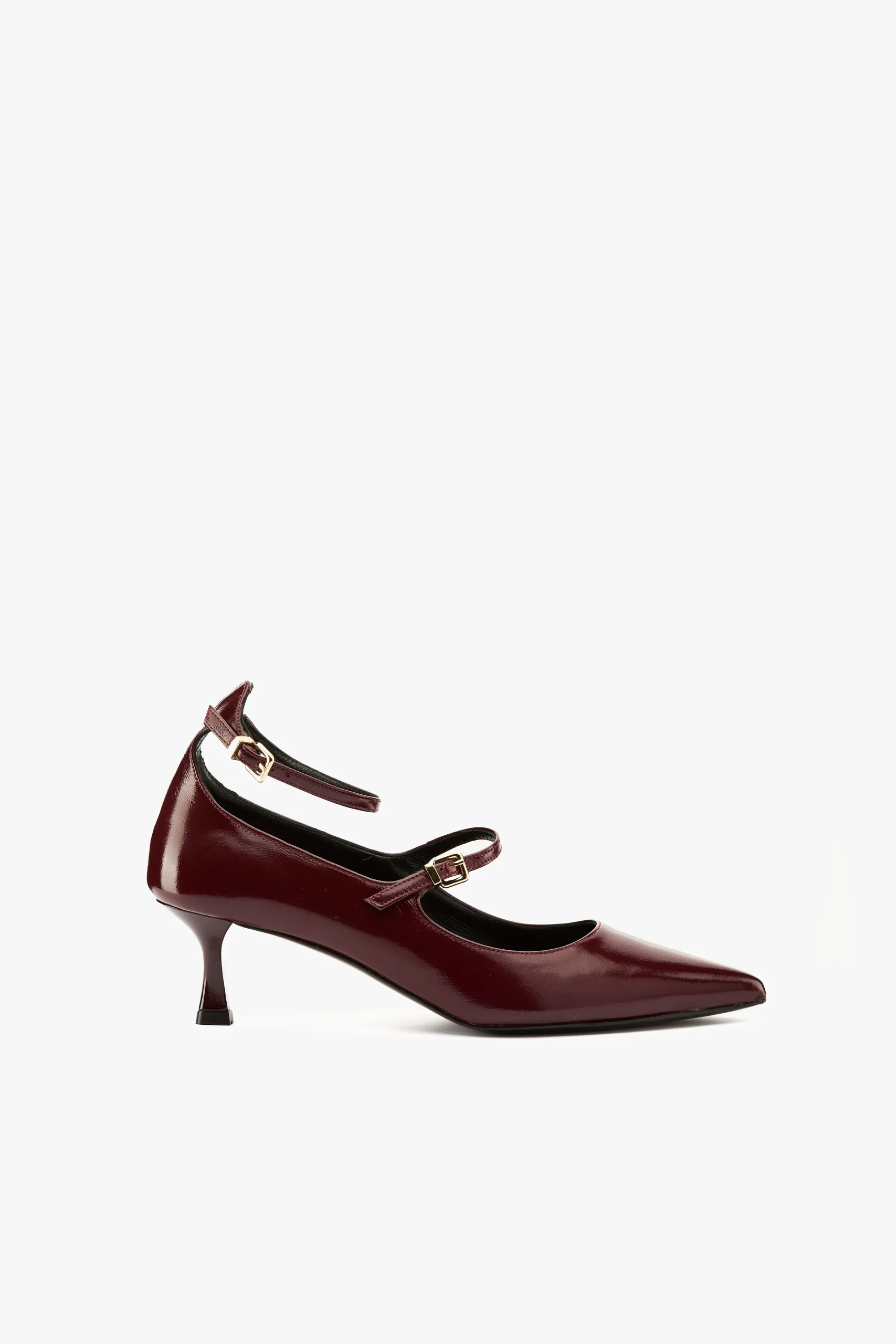 Décolleté cinturino bordeaux - immagine 2