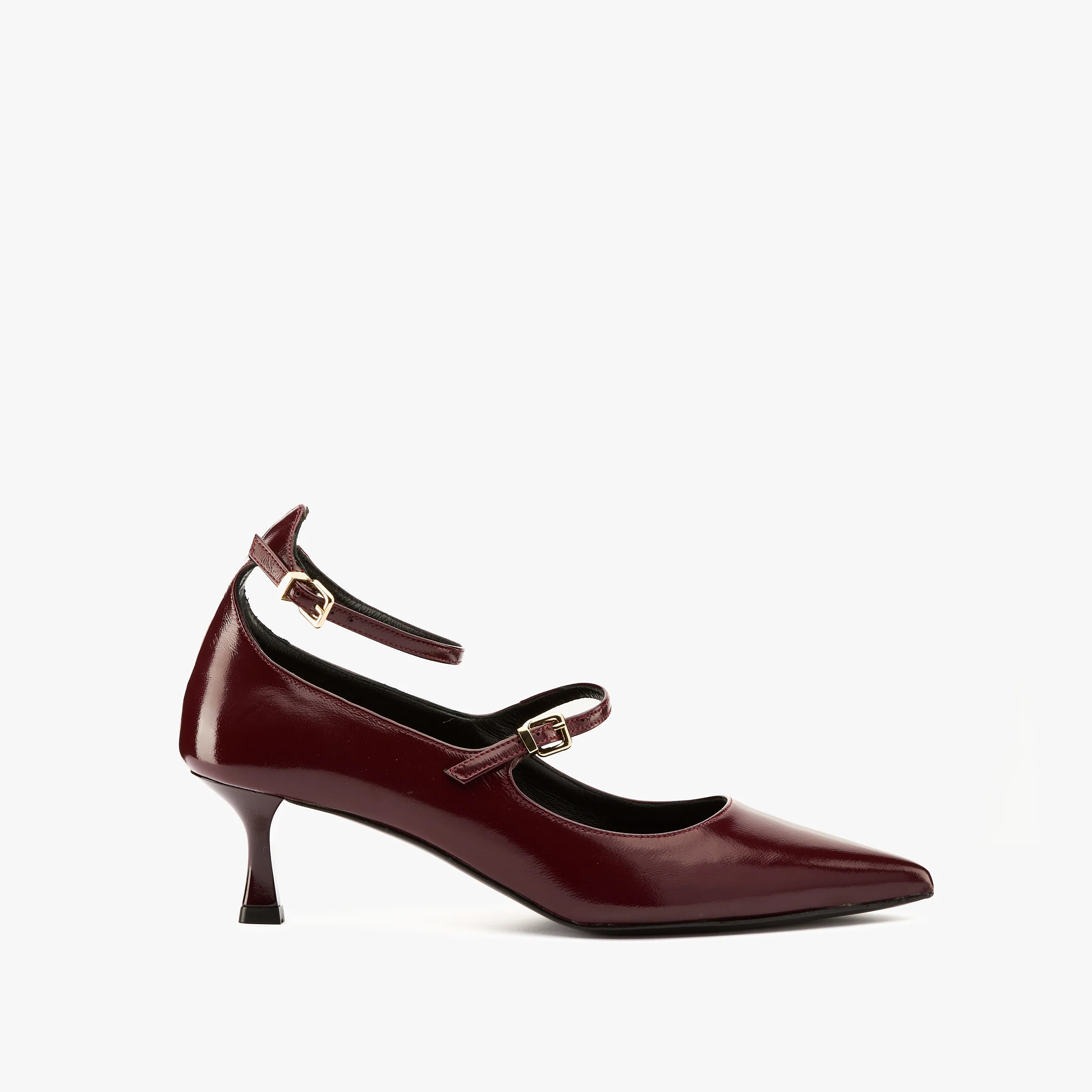 Décolleté cinturino bordeaux - immagine 7