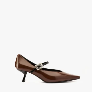 Décolleté verlux sigaro fibbia strass