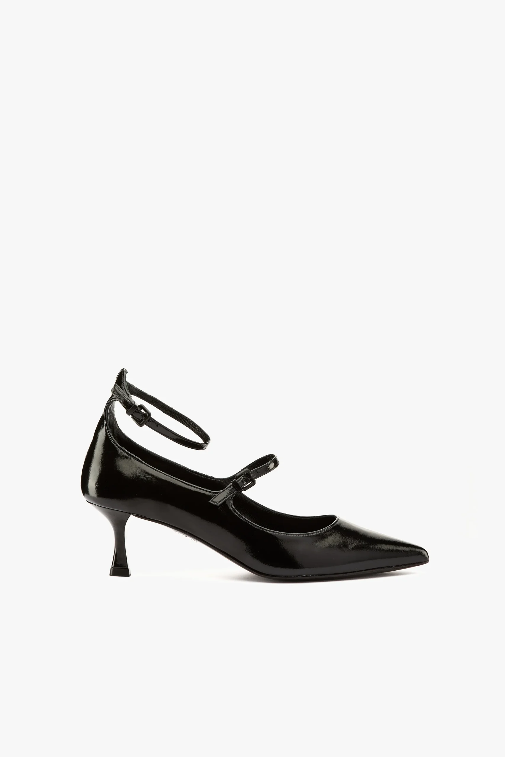 Décolleté cinturino nero